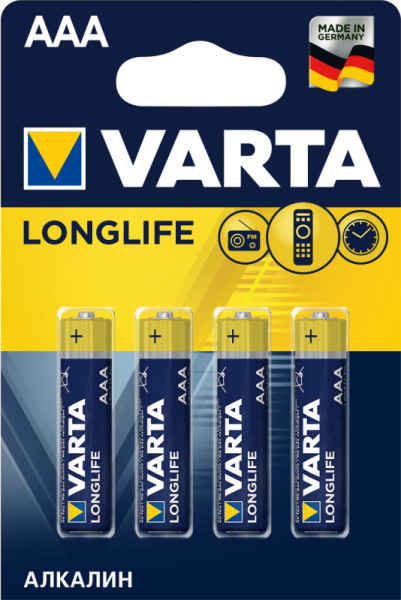 фото Батарейка  Varta LONGLIFE LR03 AAA в Уфе