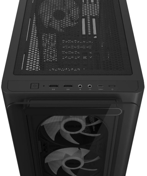 фото Корпус mATX ASUS A23 PLUS TG ARGB BLACK в Волгограде