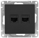 фото Розетка компьютерная двойная EKF UP1-SOB-2RJ45-5 в Воронеже