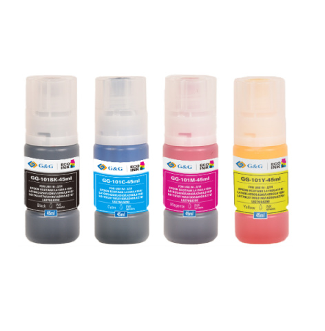 фото Чернила  G&G GG-101BKCMY-45ML*4 в Перми