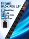 фото Блок розеток 19", 8 розеток Filum FL-PDU19-8SCH-PS-C14 в Волгограде