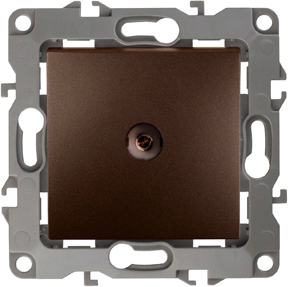 

Розетка Lanmaster LAN-EC45x45-TV-BRZ TV, 45х45, бронза, LAN-EC45x45-TV-BRZ
