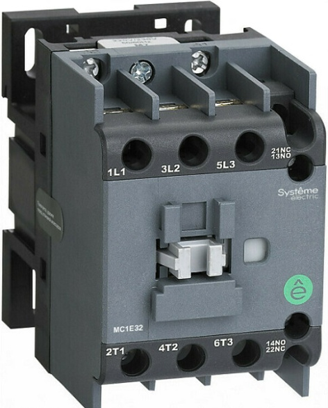 Изображение товара Контактор SystemePact MC1E25B7 3P 25А 24В для автоматизации