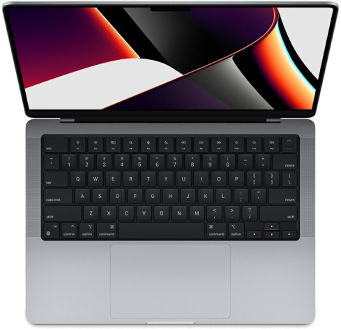 фото Ноутбук 16" Apple MacBook Pro 16 в Красноярске 16.2 ", M, 32 Гб RAM, 1 Тб SSD, M1 Max 32-Core GPU, Серый