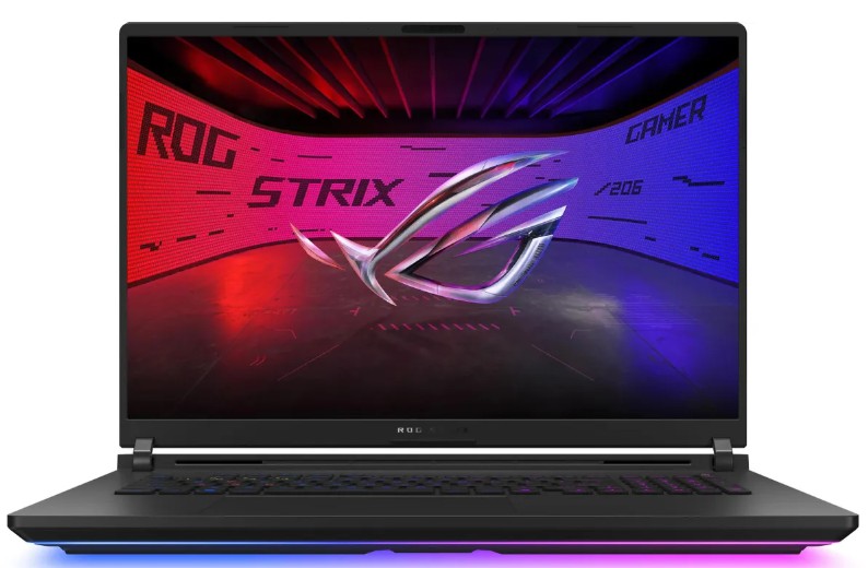 

Ноутбук ASUS ROG Strix Scar 18 G835LW-SA112W 90NR0LI1-M005M0 U9 275HX/32GB/1TB SSD/GeForce RTX5080 16GB/18" IPS WQXGA/WiFi/BT/сam/Win11Home/black, ROG Strix Scar 18 G835LW-SA112W