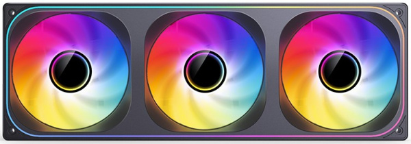 Изображение товара Вентилятор JONSBO ZB-360BR ARGB для корпуса с 3 вентиляторами