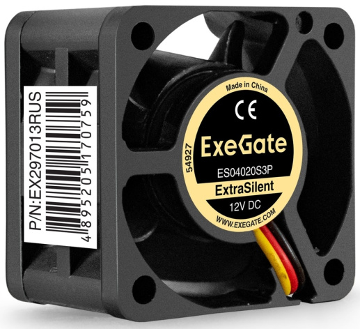 фото Вентилятор для корпуса Exegate ExtraSilent ES04020S3P в Челябинске
