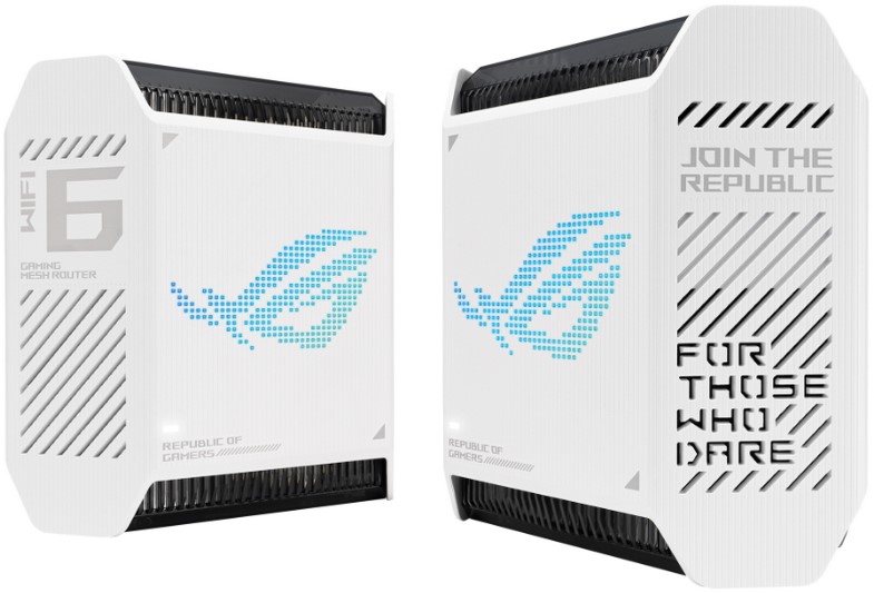 

Роутер ASUS GT6(B-2-PK) 90IG07F0-MU9A40 2 access point, 802.11ax, 574 + 4804Mbps, 2,4 + 5 gGz, white, GT6(B-2-PK)