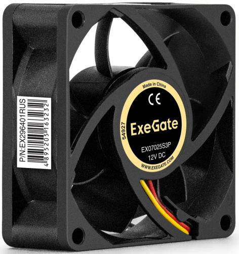 фото Вентилятор для корпуса Exegate EX07025S3P в Уфе