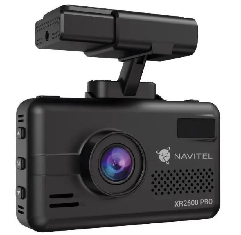 

Видеорегистратор Navitel XR2600PRO с радар-детектором, GPS, черный (1652367), XR2600PRO