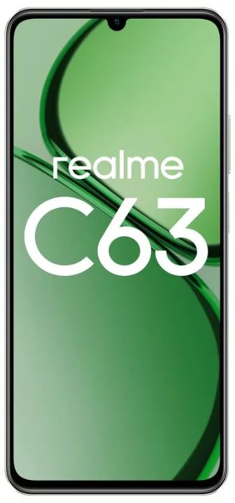 

Смартфон Realme Realme C63 8/256GB RMX3939 (8+256) GREEN зеленый, Realme C63 8/256GB