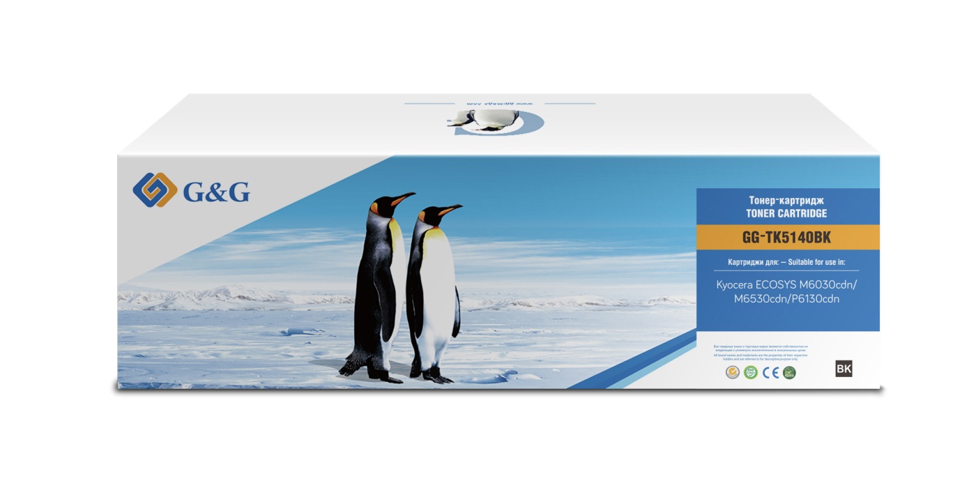 

Картридж G&G GG-TK5140BK лазерный черный (7000стр.) для Kyocera Ecosys M6030cdn/M6530cdn/P6130cdn, GG-TK5140BK