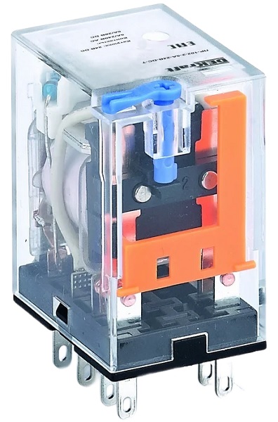 

Реле промежуточное DEKraft 23909DEK 2 конт. с LED инд. 10А 220В DC ПР-102, 23909DEK