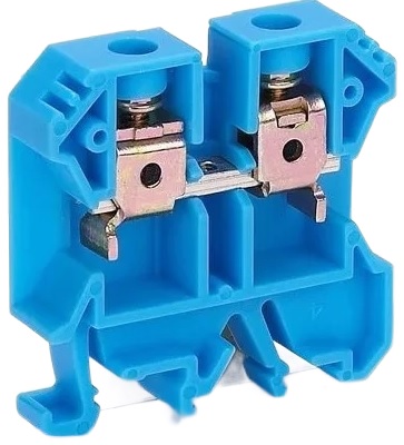 

Клеммник на DIN-рейку DEKraft 32407DEK 100А 16мм2 ЗН-101 синий, 32407DEK