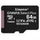 фото Карта памяти MicroSDXC 64GB Kingston SDCS2/64GBSP в Перми