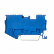 фото Клемма проходная DKC VPR-2.5-TWIN-BU
