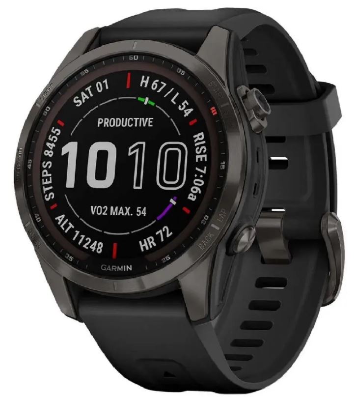 

Часы Garmin Fenix 7S 010-02539-25 Saphire Solar, Fenix 7S