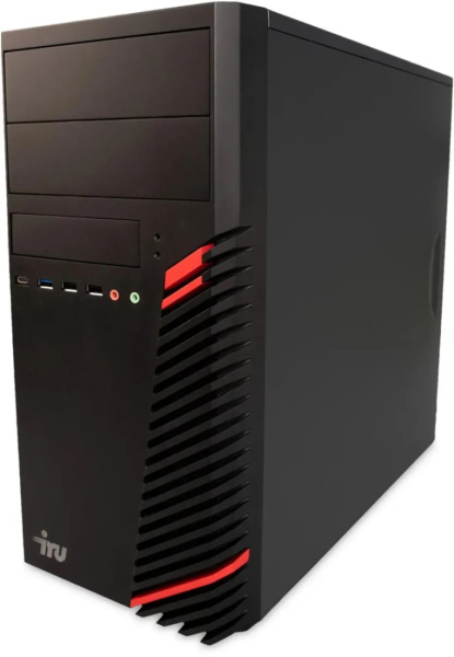 фото Системный блок iRu Home 310H6SE MT Intel Core i3, 8 ГБ, 512 Гб, Intel UHD Graphics 730,  ОС Не установлена