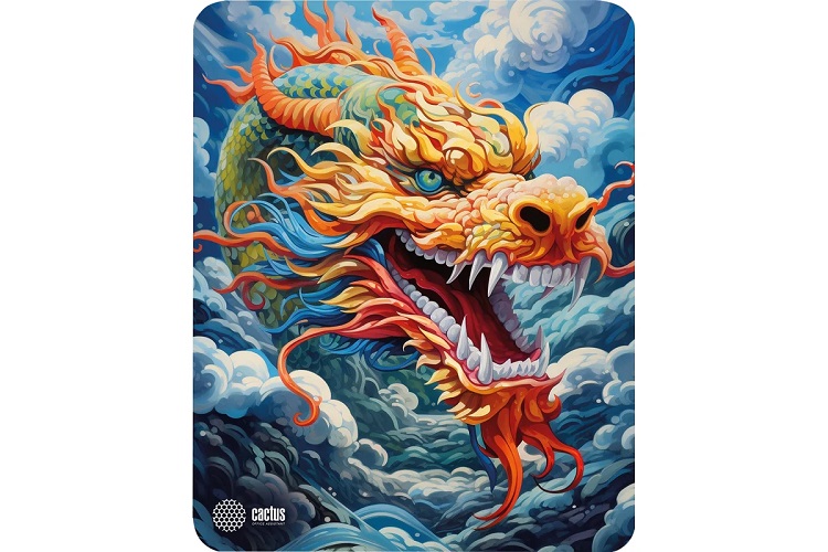 

Коврик для мыши Cactus CS-MP-D07M Colorful Dragon 300x250x3мм, CS-MP-D07M