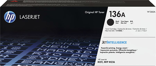 

Картридж HP W1360A 136A лазерный (1150 стр), W1360A