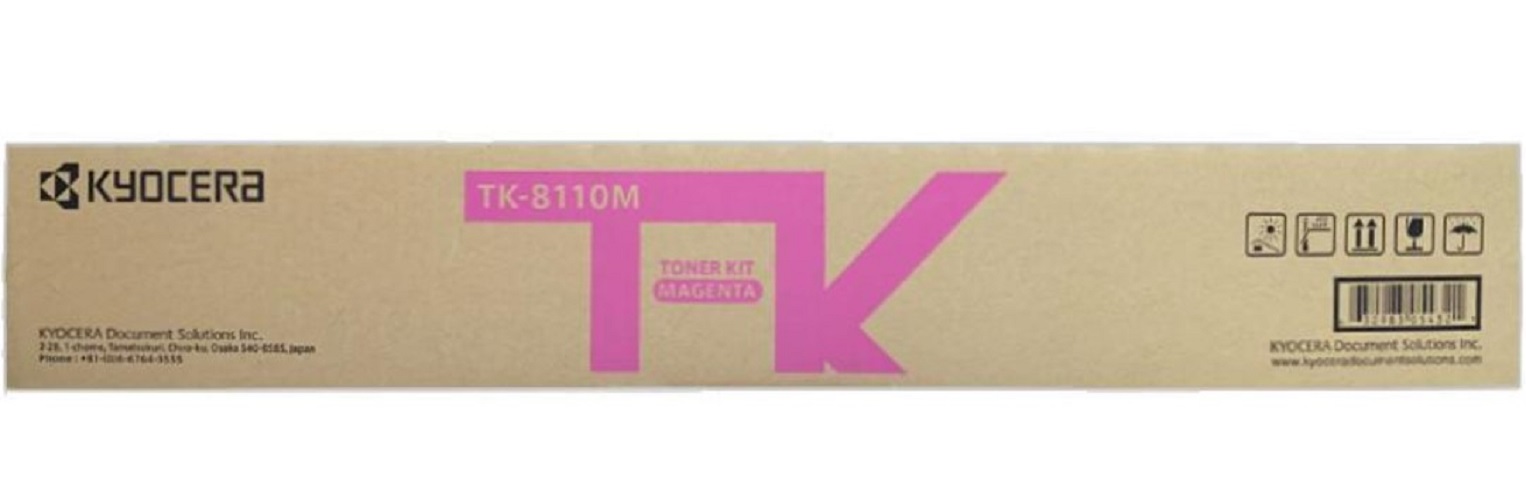 

Тонер-картридж Kyocera TK-8110M 1T02P3BAX0 для M8124cidn (Азия) пурпурный (6000 стр.), TK-8110M