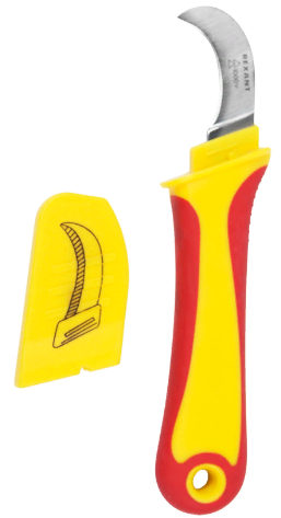 

Нож Rexant 12-4937 монтажника, нержавеющая сталь, изогнутое лезвие, 12-4937