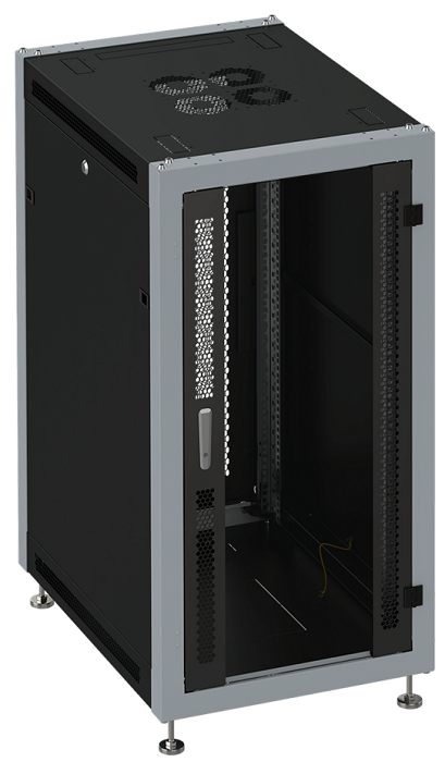 

Шкаф напольный 19", 15U SYSMATRIX SL 6615.914 600x600x800mm (ШхГхВ) передняя дверь стеклянная, задняя дверь двухстворчатая перфорированная, поворотная, SL 6615.914