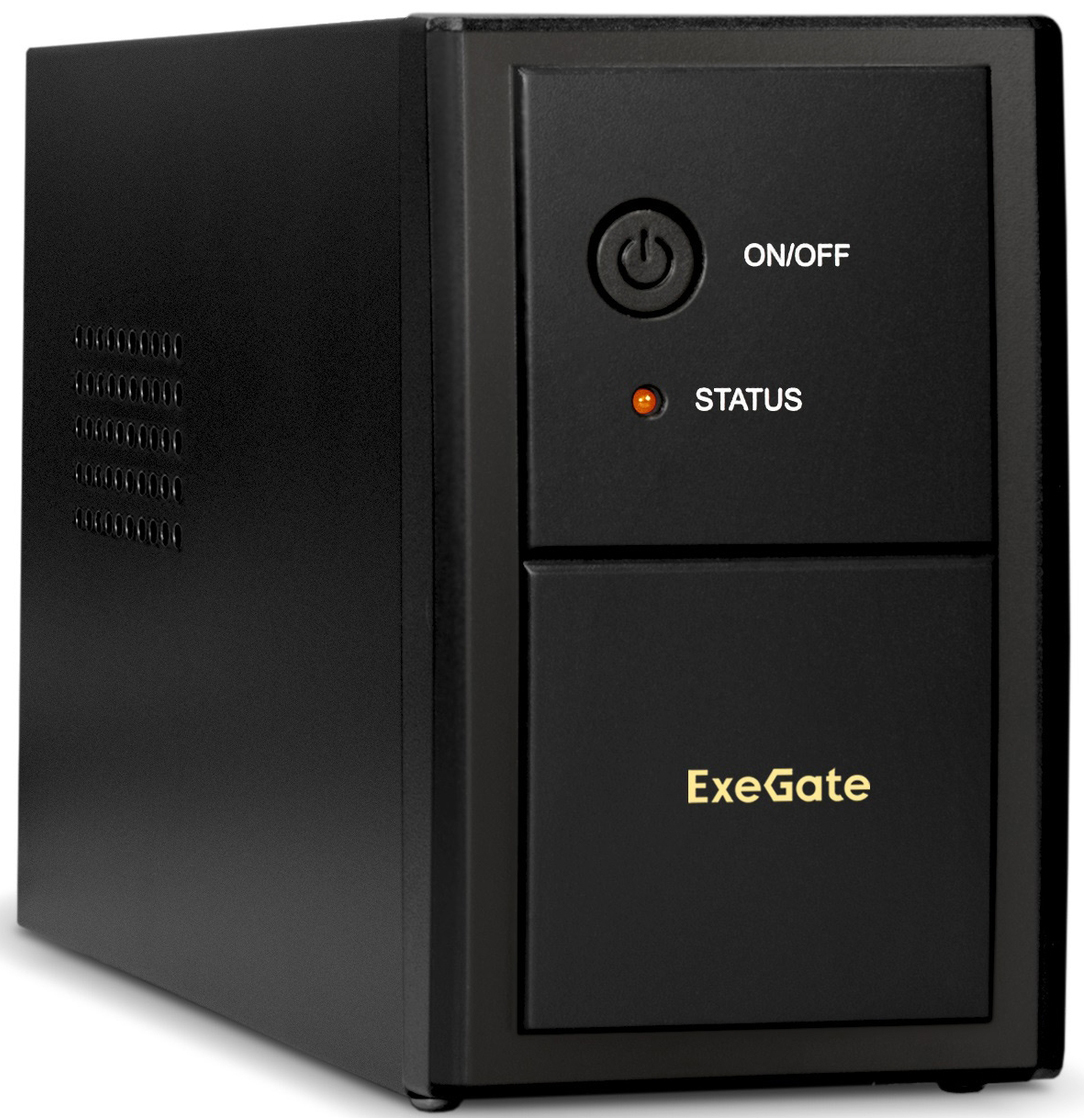 

Источник бесперебойного питания Exegate SpecialPro UNB-400.LED.AVR.C13.RJ EP285523RUS 400VA/240W, LED, AVR, 4*IEC-C13, RJ45/11, black, SpecialPro UNB-400.LED.AVR.C13.RJ