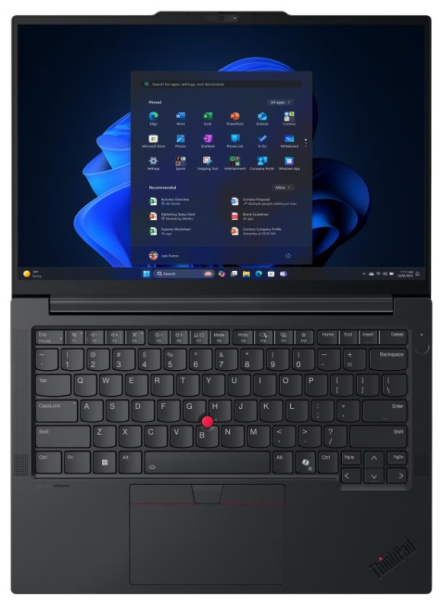 фото Ноутбук  Lenovo ThinkPad E14 G7 в Санкт-Петербургe 14 ", Core 7, 32 Гб RAM, 1 Тб SSD, Iris Xe Graphics, Черный