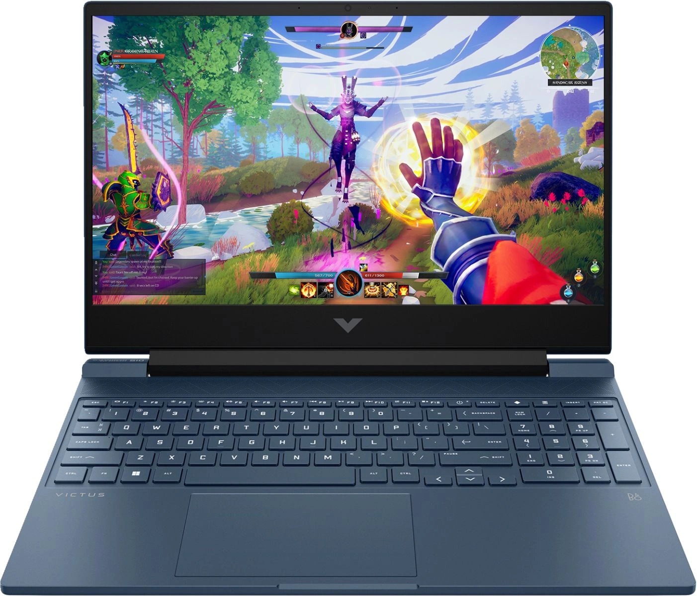 

Ноутбук HP Victus Gaming Laptop 15-fb2031ci A74LLEA Ryzen 7 8845HS/16GB/512GB SSD/GeForce RTX 4060 8GB/15.6" FHD IPS/BT/WiFi/cam/noOS/blue, Victus Gaming Laptop 15-fb2031ci