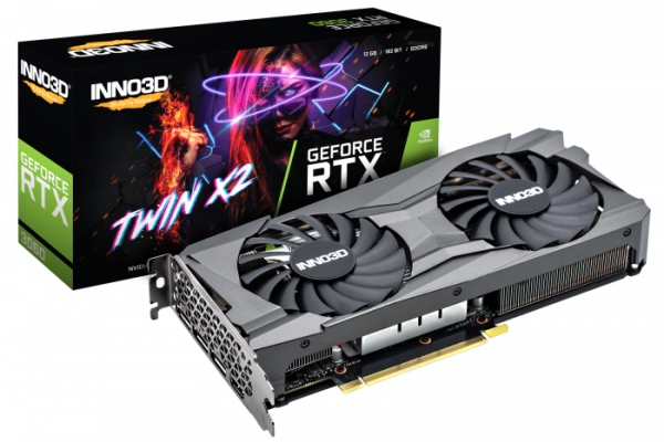 фото Видеокарта Inno3D GeForce RTX 3060 TWIN X2 (N30602-12D6-119032AH) в Омске