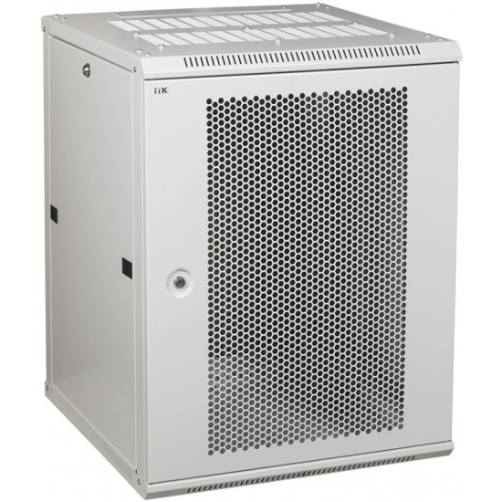 

Шкаф настенный 19", 15U ITK LWR3-15U66-PF LINEA W 600x600 мм дверь перфорированная, RAL7035, LWR3-15U66-PF
