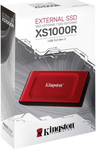 фото Внешний SSD USB 3.2 Gen 2 Type-C Kingston SXS1000R/2000G в Екатеринбурге