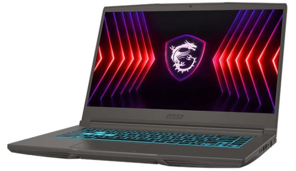 фото Ноутбук  MSI Thin 15 B13VE-3200XRU в Красноярске 15.6 ", Core i7, 16 Гб RAM, 512 Гб SSD, GeForce RTX 4050, Серый