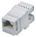 

Розетка W&T WT-2007B кейстоун RJ-45 CAT.6E, WT-2007B
