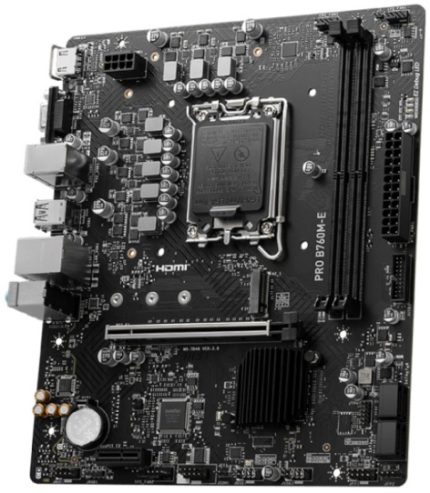 фото Материнская плата mATX MSI PRO B760M-E в Красноярске