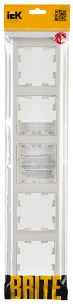 фото Рамка пятерная  IEK BR-M52-12-K01 в Красноярске