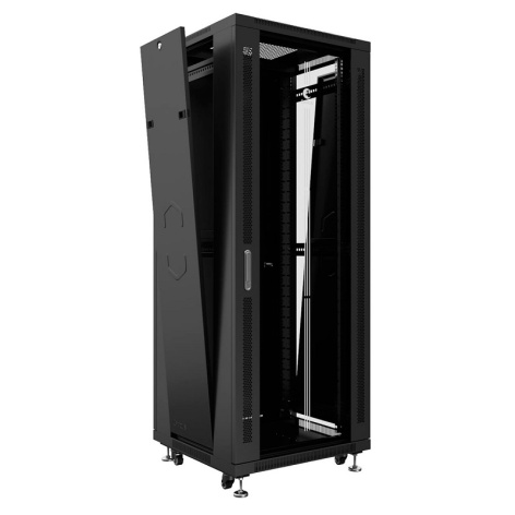фото Шкаф напольный 19", 27U Cabeus SH-05C-27U60/60-BK в Уфе