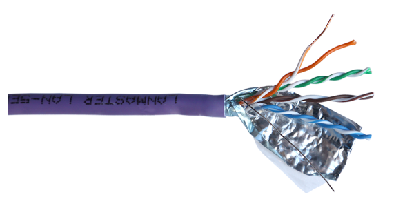 фото Кабель витая пара F/UTP 5e кат. 4 пары Lanmaster LAN-5EFTP-HFLT в Омске