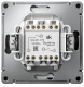 фото Выключатель двухклавишный  Systeme Electric GAL001417S в Краснодаре