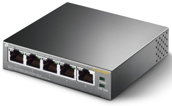 фото Коммутатор PoE TP-LINK TL-SG1005P в Омске