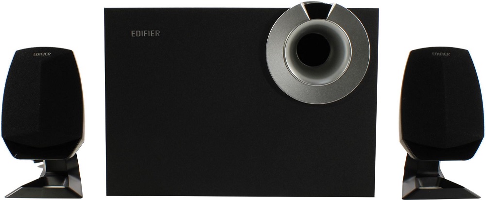

Компьютерная акустика 2.1 Edifier M201BT Black 2 сат. + сабвуфер, 34W RMS, 63 Гц-20 кГц, AUX, BT;cателиты пластик, M201BT Black