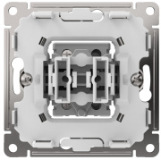 фото Выключатель двухклавишный с подсветкой Systeme Electric GAL001153S