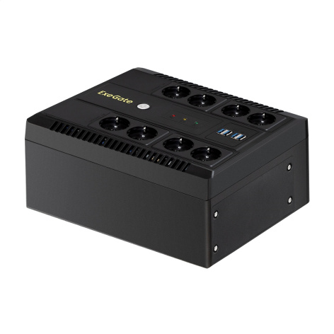 фото Источник бесперебойного питания  Exegate NEO NNB-650.LED.AVR.8SH.CH в Казани