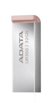 

Накопитель USB 3.2 32GB ADATA UR350-32G-RSR/BG UR350 metal brown, UR350-32G-RSR/BG