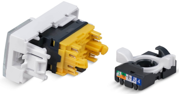 фото Модуль  Cabeus KJ-RJ45-Cat.6a-180T-FP-L-22,5 в Казани