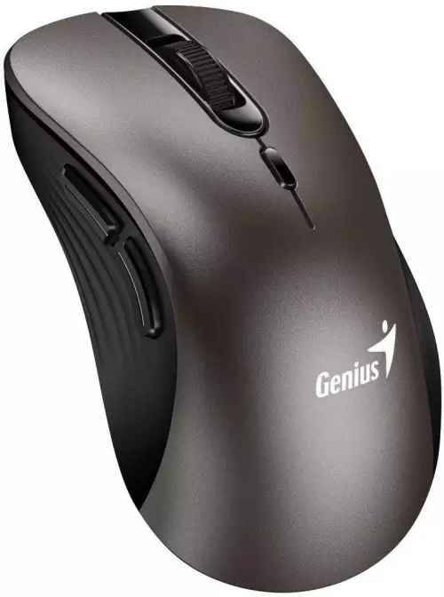 

Мышь Wireless Genius Ergo 8100S Champagne titanium 31030040402 эргономичная бесшумная, 2.4 GHz. DPI 800/1200/1600, 6 кнопок., Ergo 8100S Champagne titanium