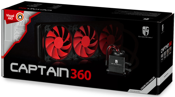 фото Система охлаждения жидкостная Deepcool CAPTAIN 360 в Омске