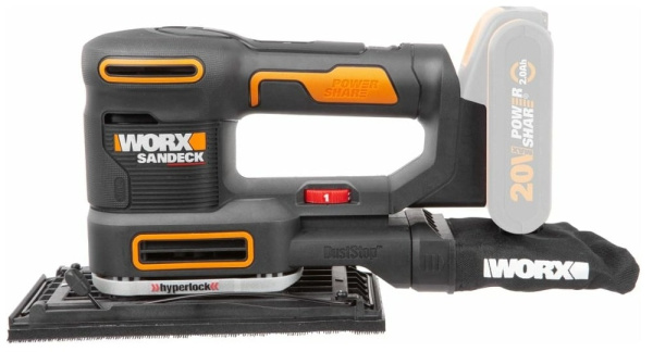 фото Шлифовальная машина вибрационная Worx WX820.9 в Омске