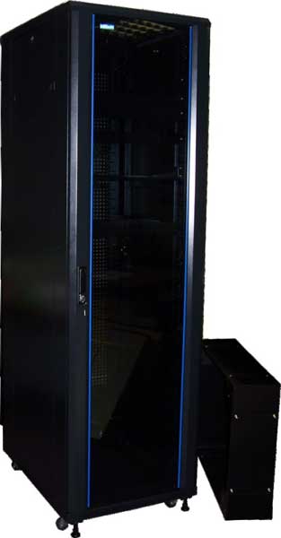 

Шкаф напольный 19", 47U TWT TWT-CBB-47U-8x10-G1 Business, 800x1000, черный, передняя дверь стекло, задняя дверь распашная металл, TWT-CBB-47U-8x10-G1